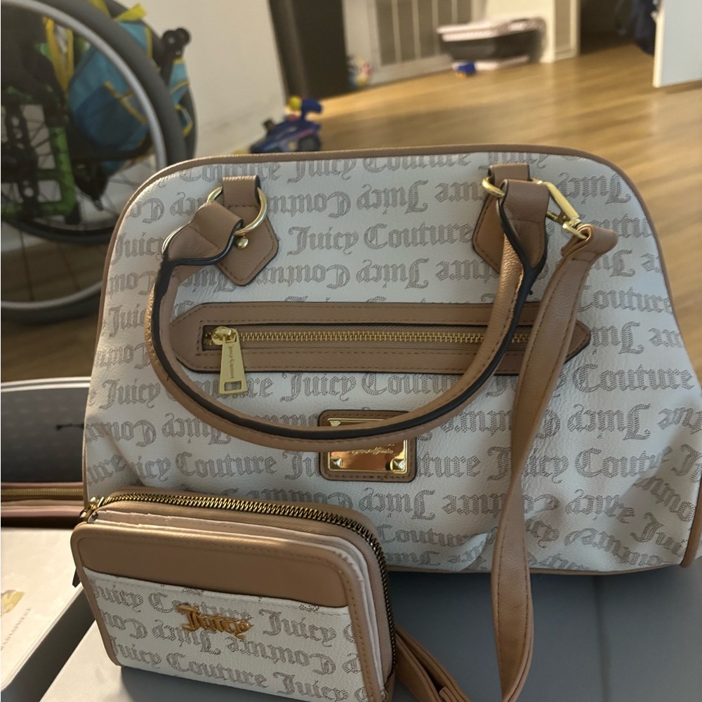 Juicy couture bag and wallet
